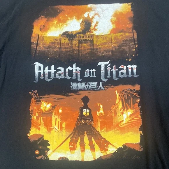 Attack on titan men’s T-shirt size 2X - Picture 3 of 5